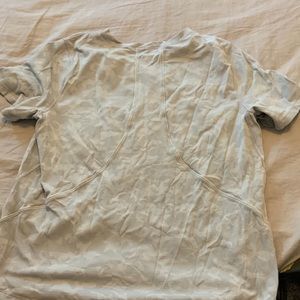 lululemon grey camo workout tee